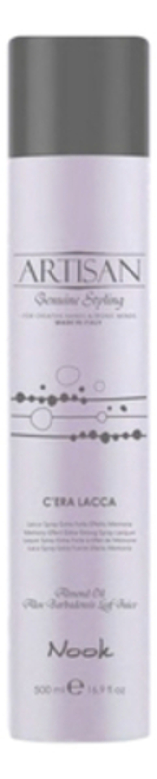 NOOK Лак для волос экстрасильной фиксации - Artisan С'era Lacca Spray , 500мл