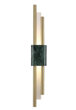 Бра Carta AP6W LED латунь/зеленый Crystal Lux