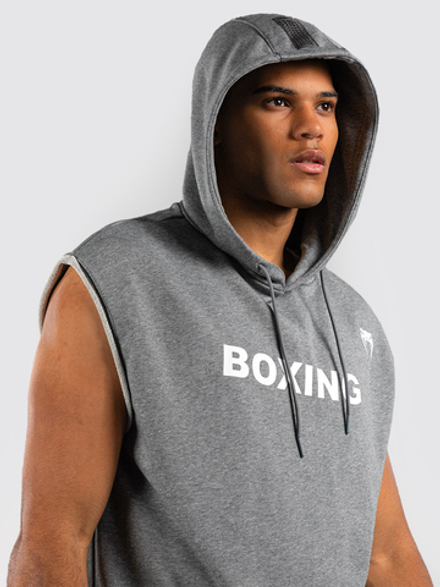 Худи без рукавов Venum Boxing VT Heather Grey