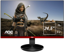 Монитор AOC G2590VXQ 1920x1080 TN WLED 76Гц 1ms FreeSync VGA HDMI DisplayPort