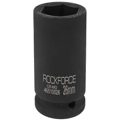 Головка ударная глубокая 3/4'', 26мм (6гр.) RockForce RF-46510026