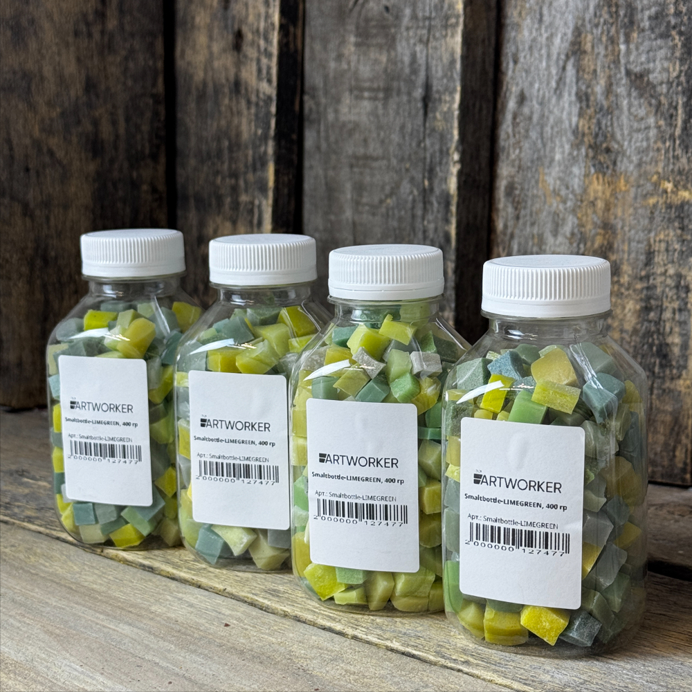 Smaltbottle-LIMEGREEN, 400 гр бутылка