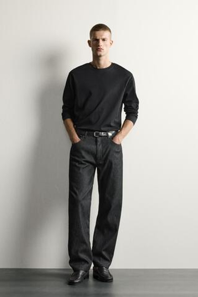 ТЕРМОДЖИНСЫ STRAIGHT FIT — ZARA