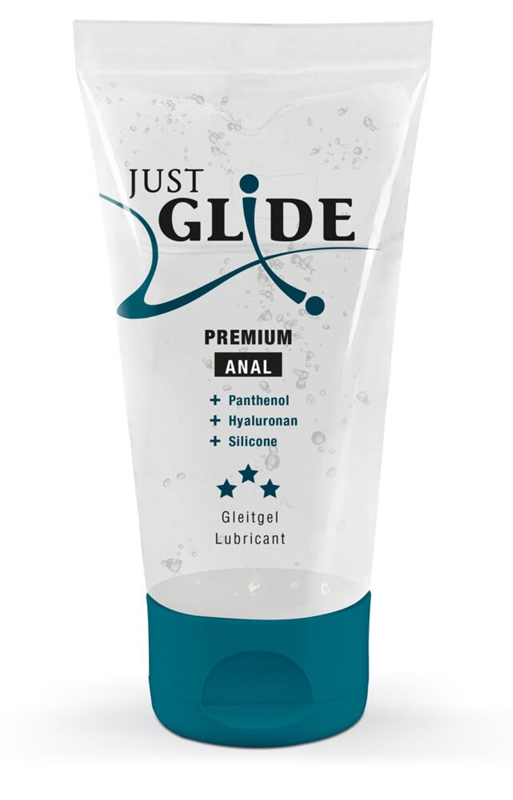 Just Glide Premium Anal - Анальный лубрикант на водно-силиконовой основе, 50мл