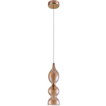 Подвесной светильник Iris SP1 B Amber Crystal Lux