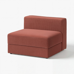 IKEA JÄTTEBO  (ИКЕА ЙЭТТЕБО)  -  Покрытие модуля 1,5-местного с ящиком - Samsala коричнево-красный