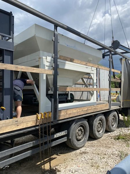 Отгрузка грунтосмесительной установки XCMG XC400