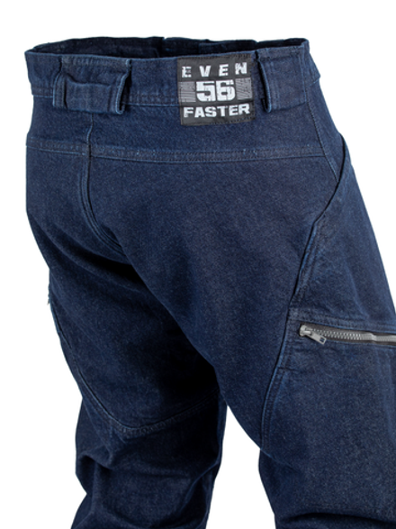 Мотоштаны Starks джинсовые CITY ZEN , муж., Comfort fit, CORDURA, Синий, Rinsed wash (38)