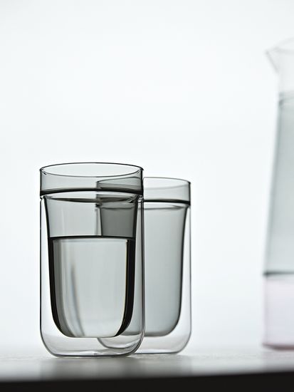 Набор стаканов pure, 280 мл, дымчато-серые, 2 шт.