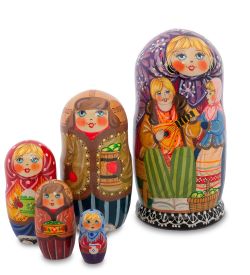 МР-15/ 4-H Матрешка 5м «Семейка»