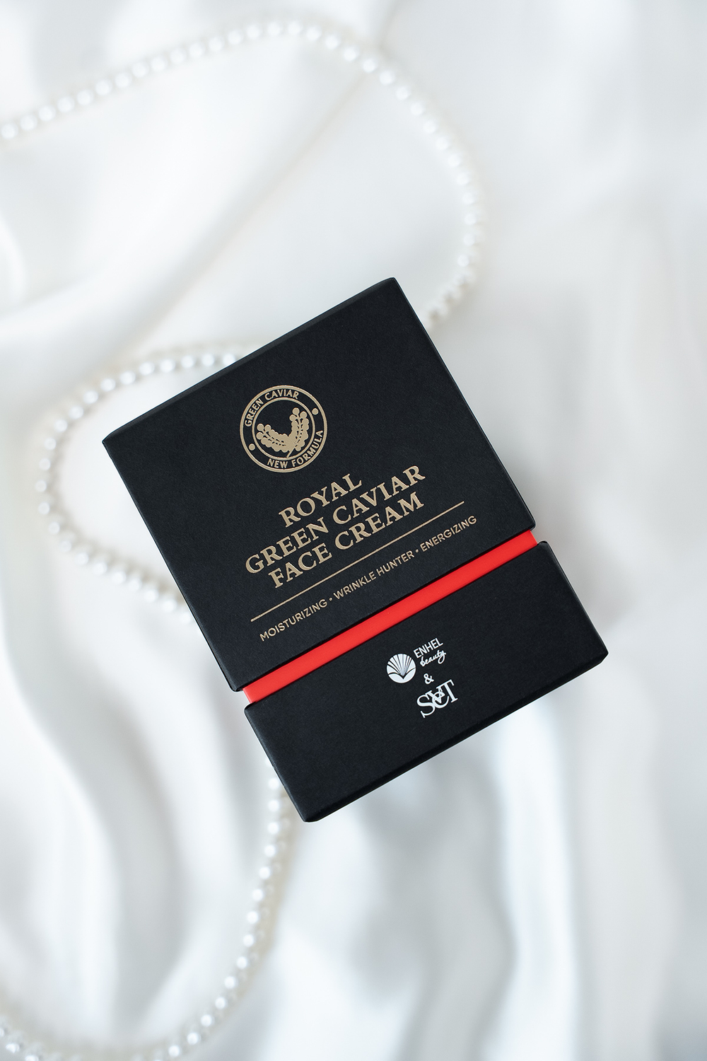 Королевский крем для лица с зеленой икрой Enhel Beauty (ROYAL GREEN CAVIAR FACE CREAM)