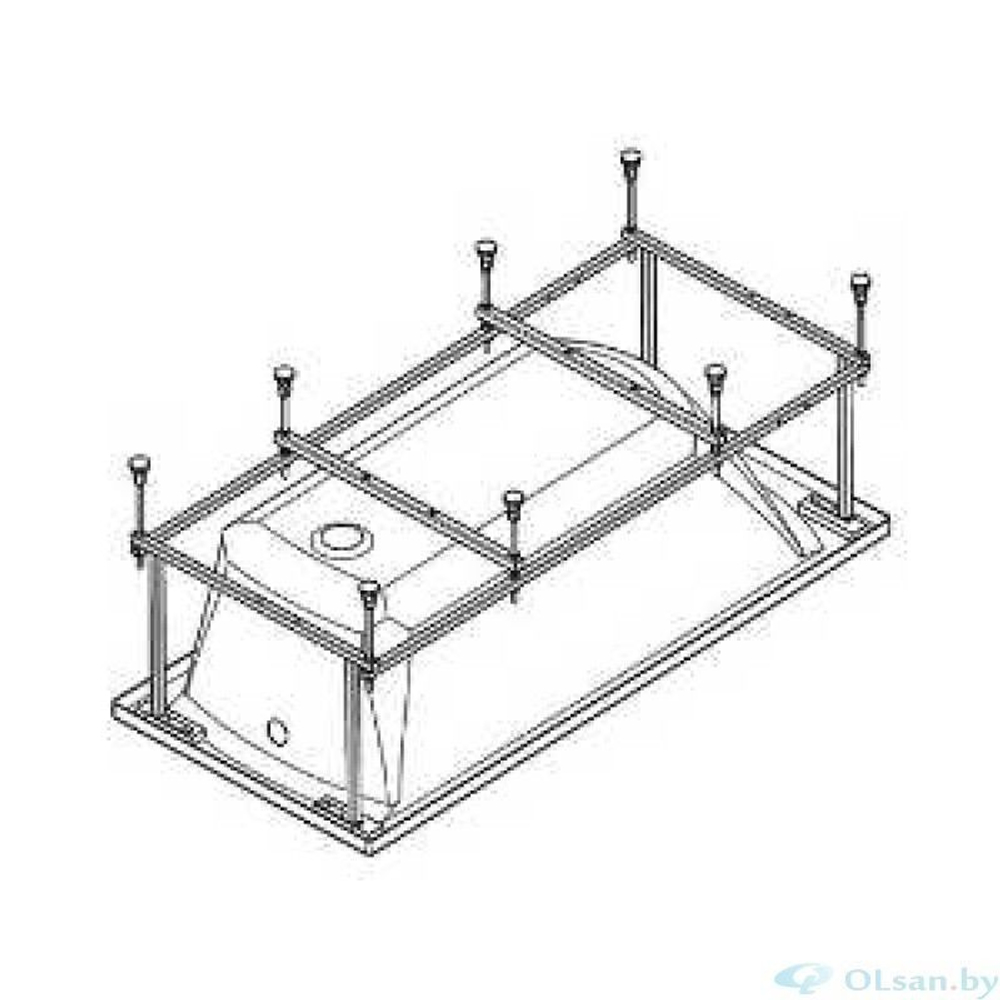 Каркас Kolpa san QUAT 150x70