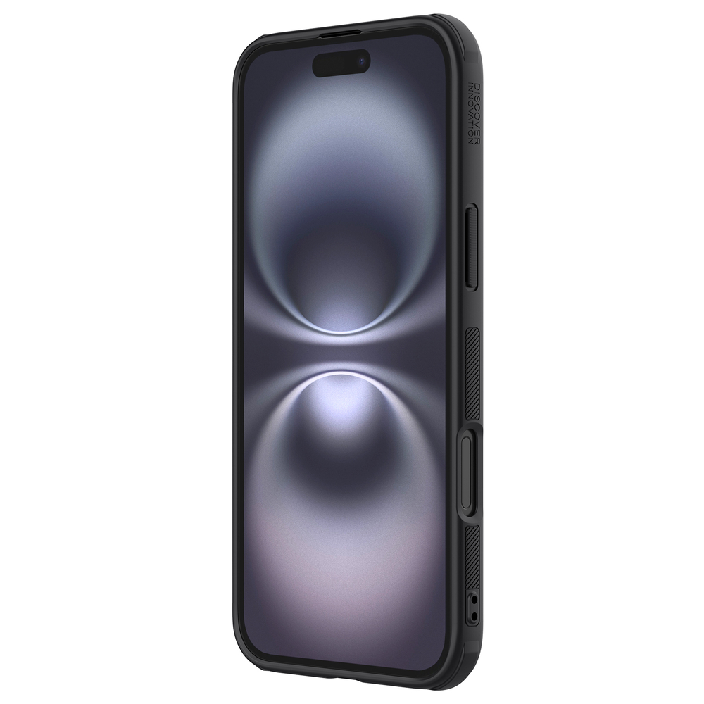 Усиленный двухкомпонентный чехол от Nillkin для iPhone 16, серия Super Frosted Shield Pro