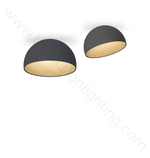 Ceiling design lamp  Duo by Vibia (Black)