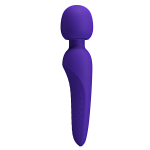 Фиолетовый wand-вибратор 21,5см Baile Pretty Love Meredith BI-014668-3