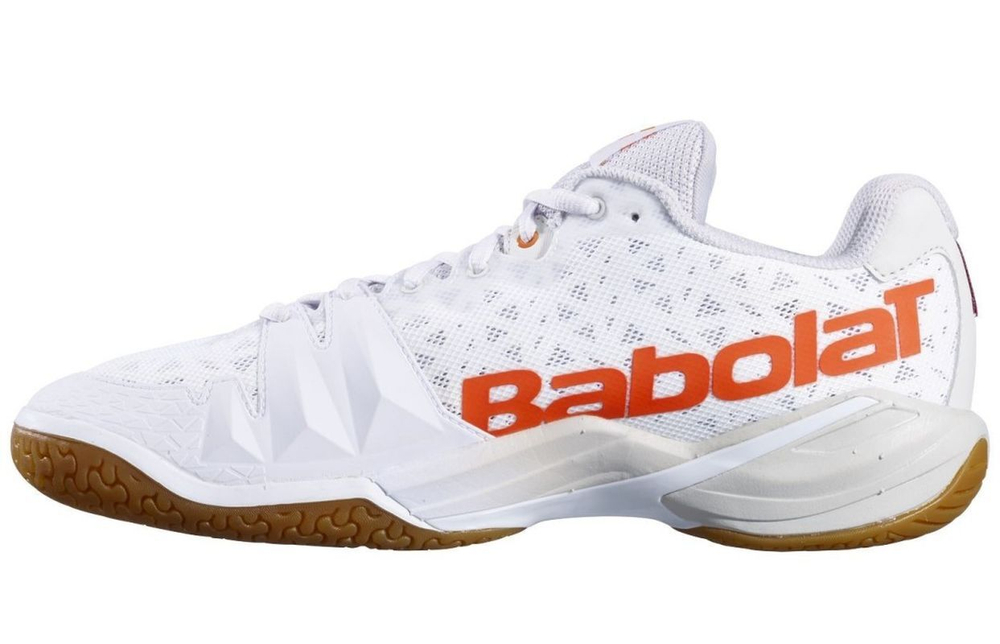 Мужские кроссовки для бадминтона/сквоша Babolat Shadow Tour - white/light grey