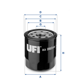 UFI - 2326300-UFI - Oil Filter