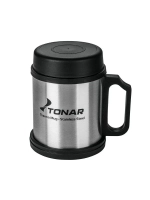 Термокружка 300ML с пл. крышкой и подставкой (T.TK-004-300)