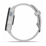 Часы Garmin Forerunner 165 Music белый с серым ремешком,010-02863-31