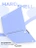 Чехол накладка Gurdini для Macbook Air 13.6" 2022 (A2681) пластик матовый Sky Blue