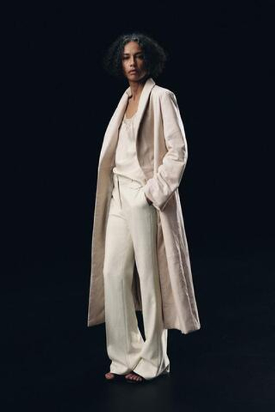 ZW COLLECTION Брюки с низкой талией и расклешенными брючинами - ZARA