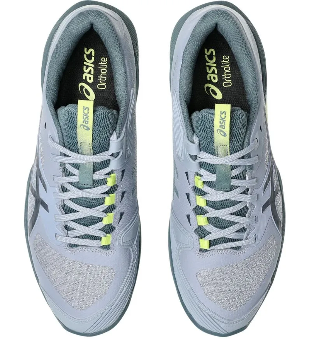 Теннисные кроссовки Asics Solution Speed FF 4 Clay - grey blue/ironclad