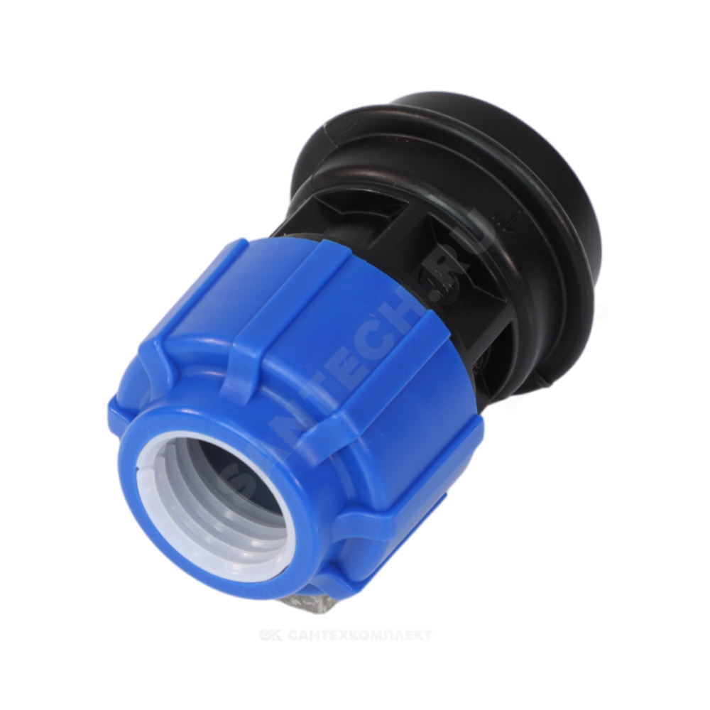 Муфта компрессионная ПЭ Дн 63х2" ВР Ру16 ТПК-АКВА 52006302