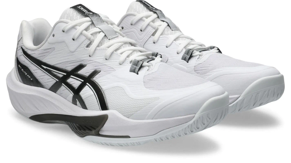 Мужские кроссовки для сквоша/бадминтона Asics Sky Elite FF 4 - white/black