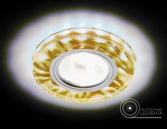 Точечный светильник Декоративные Led+mr16 S232 W/G Ambrella