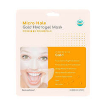 BeauuGreen Micro Hole Gold Hydrogel Mask, 30g - Восстанавливающая гидрогелевая маска с коллоидным золотом