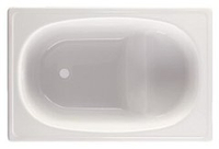 Ванна стальная BLB EUROPA 105x70 см сидячая,  B05E