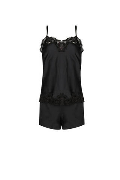 сатиновая пижама LAUREN RALPH LAUREN - черный(ILN11684)