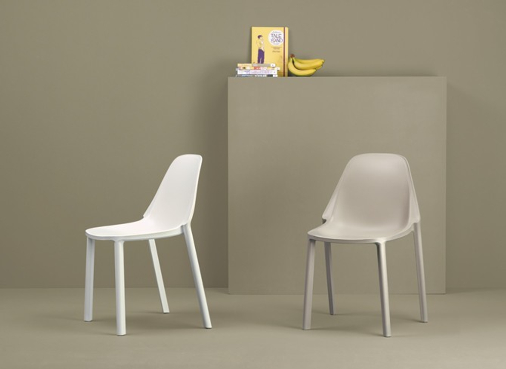 Стул пластиковый Scab Design Piu, тортора