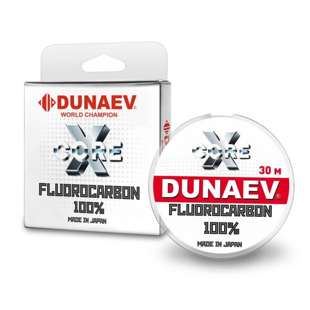 Леска Dunaev Fluorocarbon 0.190мм 30м