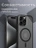 Чехол накладка iPhone 15 Pro 6.1" Gurdini Shockproof Case with Magsafe Black
