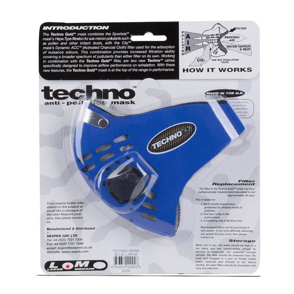 Respro® Techno™, синий