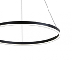08213,19A(4000K) Подвес Тор черный d60 h150 Led 36W (4000K) 2 типа крепления. ТМ Kink Light