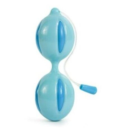 Голубые вагинальные шарики Climax V-Ball Blue Vagina Balls (Цвет: голубой)