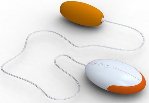 Оранжевое виброяйцо Vibrating Egg