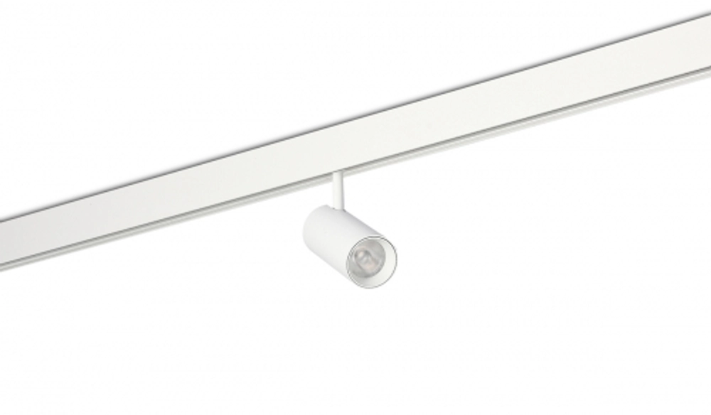 Led светильник Slim Line, Alpha, DC 48В 10Вт, D45xL100 мм, 800Лм, 36°, 3000К, недиммируемый, IP20, Ra90, белый