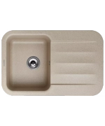 Кухонная мойка Kuppersberg LIRA 1B1D BEIGE фото 