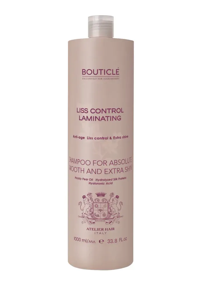 Разглаживающий ламинирующий шампунь - Bouticle Liss control laminating shampoo 1000 мл Разглаживающий ламинирующий шампунь - Bouticle Liss control laminating shampoo 1000 мл