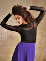 Топ для танцев женский Dance Every Wear SM6034 037, чёрный