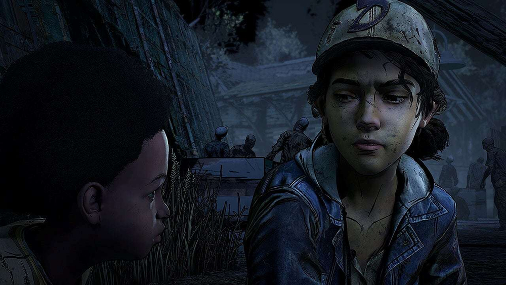 The Walking Dead: The Telltale Definitive Series (диск для PS4, интерфейс и субтитры на русском языке)