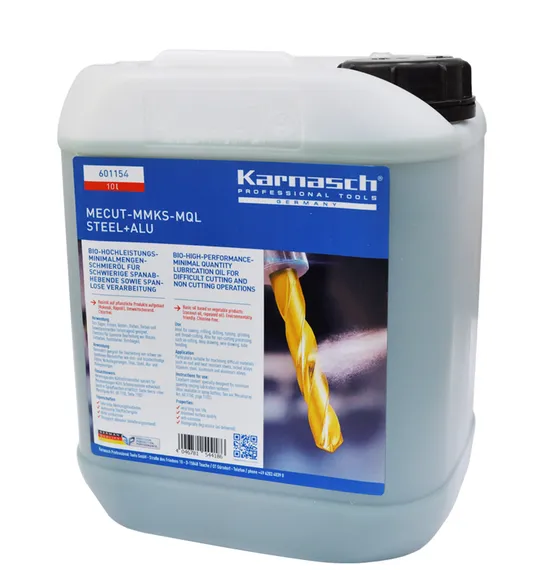 Смазочно-охлаждающая жидкость Karnasch MECUT-MMKS-MQL, 10 л