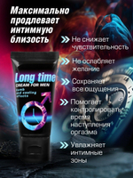 Пролонгирующий крем для мужчин Long Time - 25 гр.