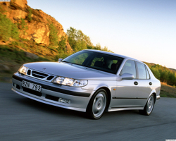 Порог Saab 9-5 1997-2010 Полный профиль (1мм)