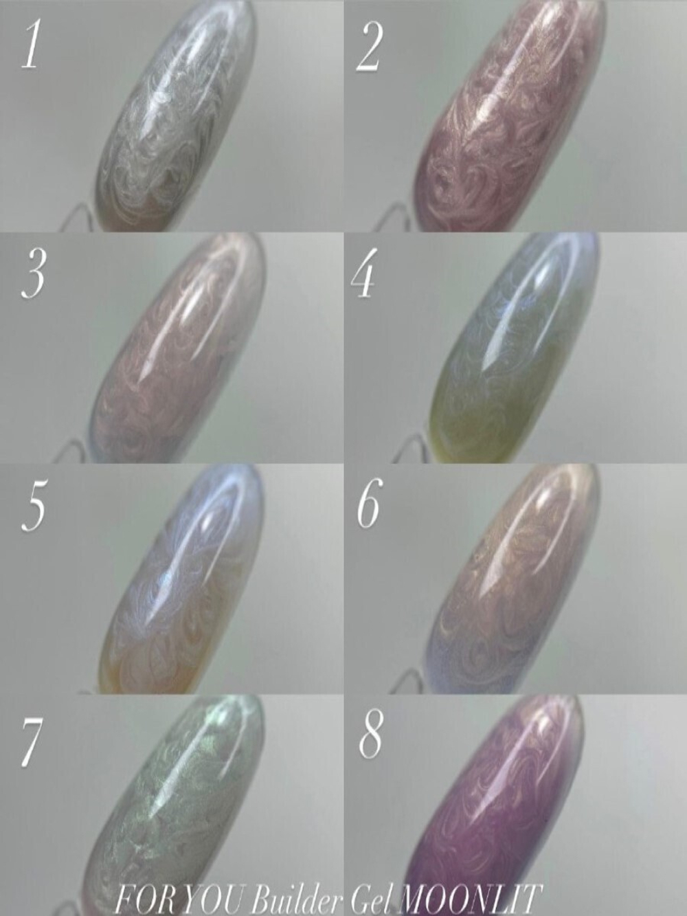 FOR YOU Гель для наращивания ногтей BUILDER GEL MOONLIT №07