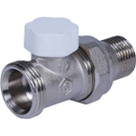 Клапан балансировочный прямой STOUT - 3/4" x 1/2" (НР/НР-американка, PN10, Tmax 120°C)