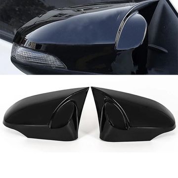 Накладки на зеркала M Style Toyota Corolla 2014-2018, Camry 2011-2017, CHR 2018-2022, Venza 2013-2015 чёрный глянец